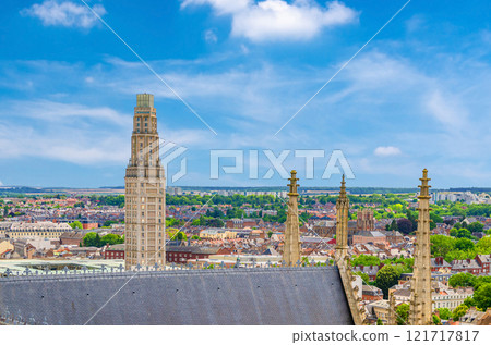 Amiens historical city centre, Somme department, Hauts-de-France Region, France 121717817