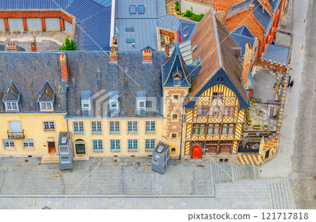 Amiens historical city centre, Somme department, Hauts-de-France Region, France 121717818