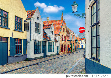 Bruges old town, West Flanders province, Belgium 121717846
