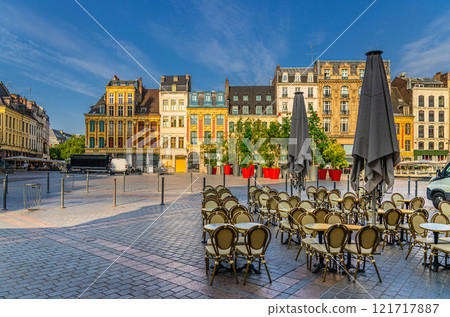 Lille old town, Hauts-de-France Region, Northern France Lille old town, Hauts-de-France Region, Northern France 121717887