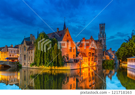 Bruges old town, West Flanders province, Belgium 121718163