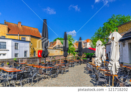 Bruges old town, West Flanders province, Belgium 121718202