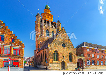 Bruges old town, West Flanders province, Belgium 121718204