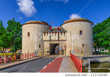 Bruges old town, West Flanders province, Belgium 121718206
