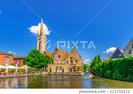 Bruges old town, West Flanders province, Belgium Bruges old town, West Flanders province, Belgium 121718212