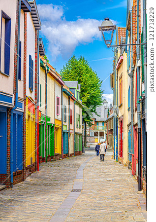 Amiens centre, Hauts-de-France Region, Northern France 121718229