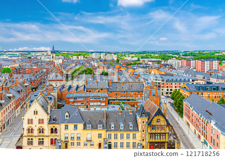 Amiens centre, Hauts-de-France Region, Northern France Amiens centre, Hauts-de-France Region, Northern France 121718256