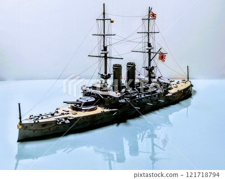 Models and plastic models of the battleship Mikasa Models and plastic models of the battleship Mikasa 121718794