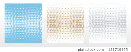 Set of abstract geometric patterns. Seamless vector backgrounds. Colored ornaments Graphic modern patterns Simple lattice graphic design 121719555