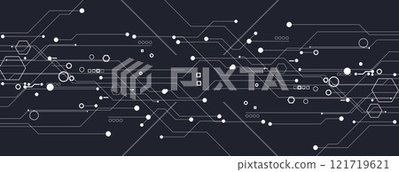 Abstract technology background. Vector art. Abstract technology background. Vector art. 121719621