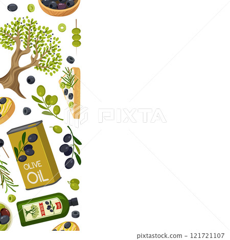 olive. background with healthy natural products olives collection olive. background with healthy natural products olives collection 121721107