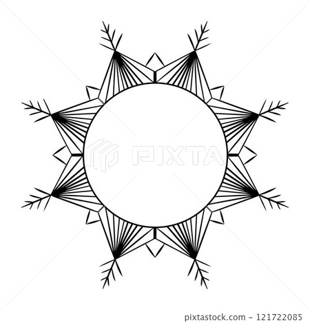 New Year, Christmas round snow frame. Vector winter dotty abstract background, border template with empty space for text. Circle, ring shapes made of spots, dots, tiny beads, blots, snowflakes. New Year, Christmas round snow frame. Vector winter dotty abstract background, border template with empty space for text. Circle, ring shapes made of spots, dots, tiny beads, blots, snowflakes. 121722085