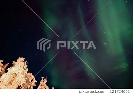 Views of the aurora, aurora viewing, natural phenomena Views of the aurora, aurora viewing, natural phenomena 121724061