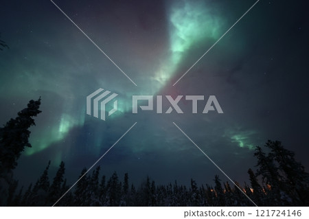Views of the aurora, aurora viewing, natural phenomena 121724146