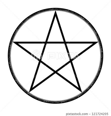 simple magic circle - Stock Illustration [121724205] - PIXTA