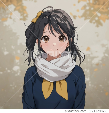 女學生的插圖 121724372