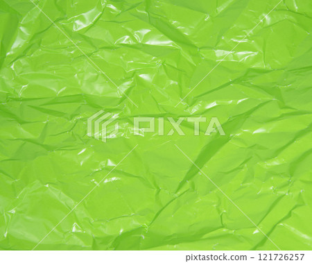 Crumpled green paper bright texture background Crumpled green paper bright texture background 121726257