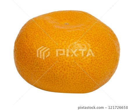 Citrus tangerine fruit isolated on the white background 121726658