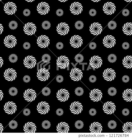 Seamless pattern with swastika pattern 121726784
