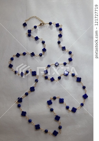 花形小青金石長項鍊 121727719