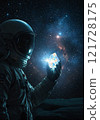 太空人與一塊發光的石頭 121728175