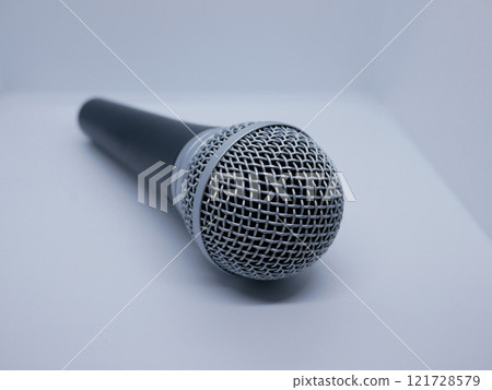 Wireless Microphone on white background, audio capturing device Wireless Microphone on white background, audio capturing device 121728579