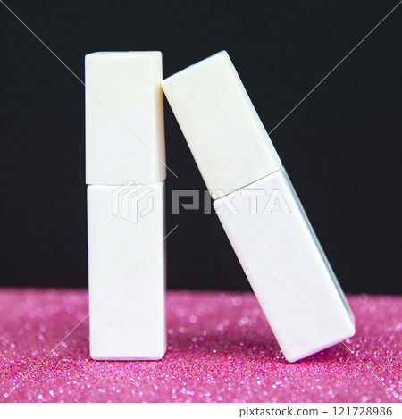 White bottle of gel for nails with place for text mockup White bottle of gel for nails with place for text mockup 121728986