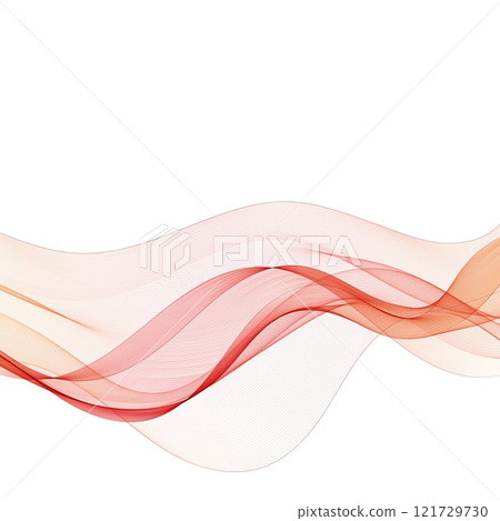 Abstract red wave. Design element. Business presentation layout. Abstract red wave. Design element. Business presentation layout. 121729730