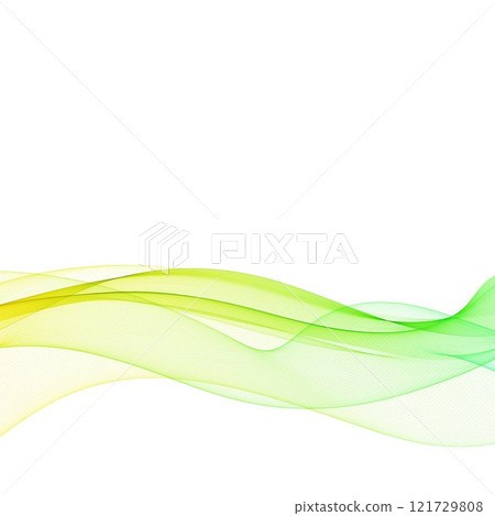 Abstract colorful vector wave. Design element. Eps 10 121729808