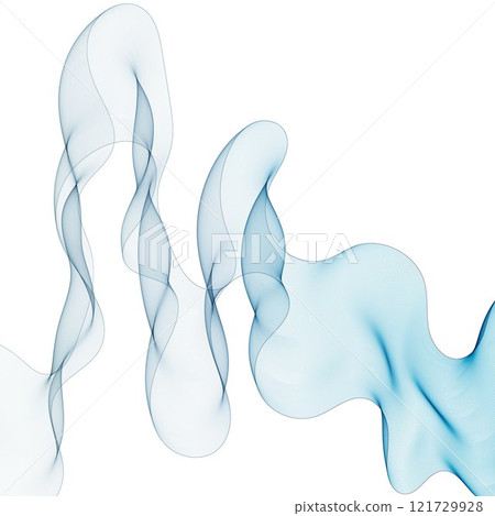 Wave pattern. Presentation template. Blue wave. Eps 10 121729928