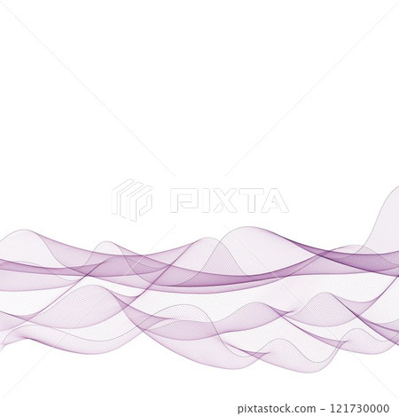 Purple wave pattern. Colorful vector wave. Decor element. Eps 10 Purple wave pattern. Colorful vector wave. Decor element. Eps 10 121730000