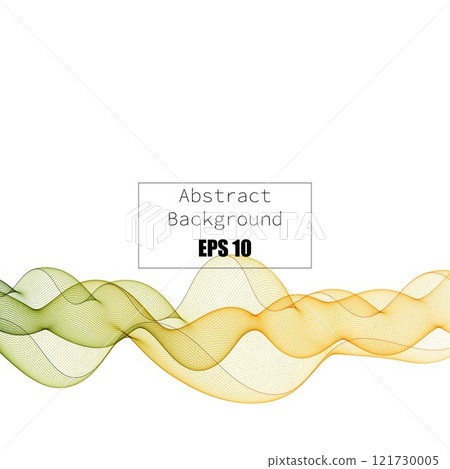 Color wave. layout for advertising. cover background. Presentation template. Eps 10 Color wave. layout for advertising. cover background. Presentation template. Eps 10 121730005