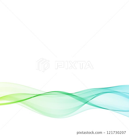 Green and blue wave. Abstract vector graphics. Eps 10 Green and blue wave. Abstract vector graphics. Eps 10 121730207