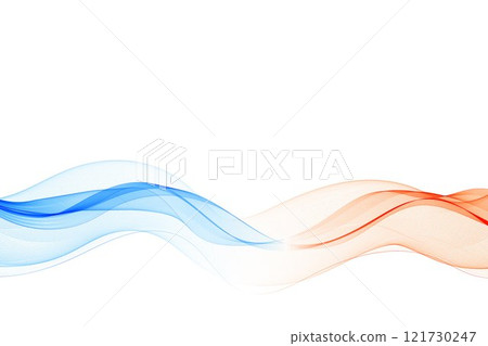 Colorful abstract wave. layout for presentation. Eps 10 121730247