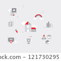 Icon about schools and education 121730295