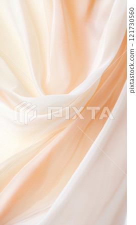 Soft pastel silk fabric folds elegant abstract background 121730560