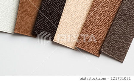 leather samples trend color 2025 mocha mousse 121731051