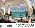 Experience a Coastal Retreat Featuring a Stunning Ocean View and a Relaxing Canopy Lounge 121732286