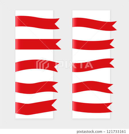 red ribbon flags set of ten red ribbon flags set of ten 121733161