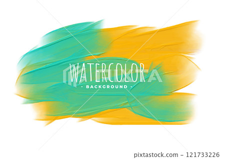 yellow and green watercolor mix texture background yellow and green watercolor mix texture background 121733226