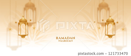 ramadan kareem islamic style golden banner design ramadan kareem islamic style golden banner design 121733470