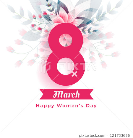 international womens day greeting flowers background international womens day greeting flowers background 121733656