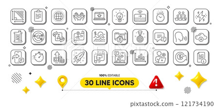 Technical algorithm, Cloud computing and Startup rocket line icons pack. 3d design elements. Winner reward, Comment, Work home web icon. Inflation, Diagram graph, Phone timing pictogram. Vector Technical algorithm, Cloud computing and Startup rocket line icons pack. 3d design elements. Winner reward, Comment, Work home web icon. Inflation, Diagram graph, Phone timing pictogram. Vector 121734190