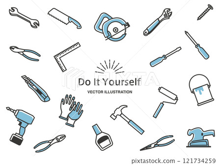 DIY icon DIY icon 121734259