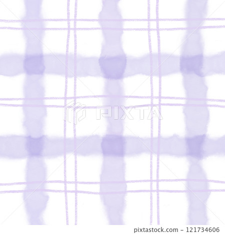Purple Plaid Gingham Hand Drawn Background Pattern Overlay Purple Plaid Gingham Hand Drawn Background Pattern Overlay 121734606