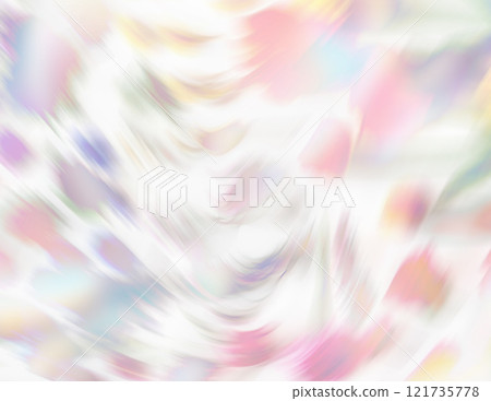 極光發光花瓣羽毛背景 121735778