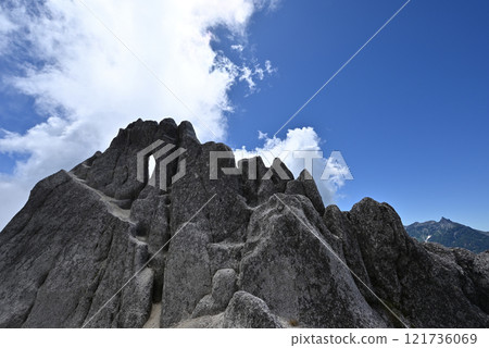 攀登長野縣北阿爾卑斯山茨巴庫山 121736069