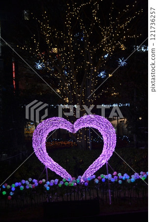 Heart illumination 121736257