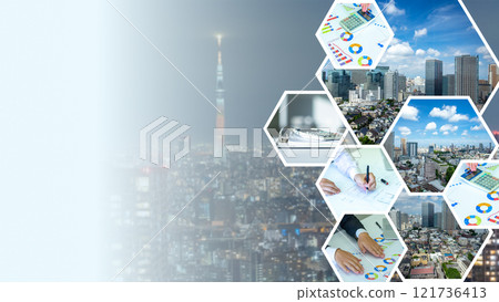 Creatively visualize innovation and business growth 121736413