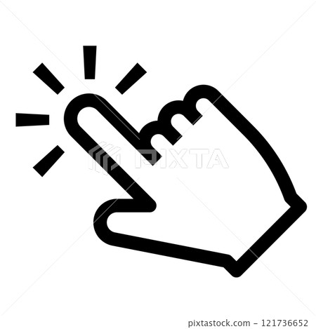 Mouse cursor click icon 121736652